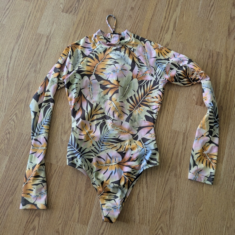 Billabong Cheeky High Neck Surf One Piece Swimsuit